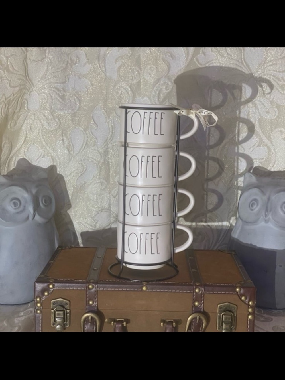 ⚡️Rae Dunn "COFFEE" Stackable Mugs - Picture 3 of 4
